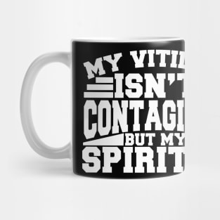 My Vitiligo Isn't Contagious Mug